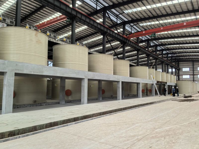 锂电正极材料湿法储罐